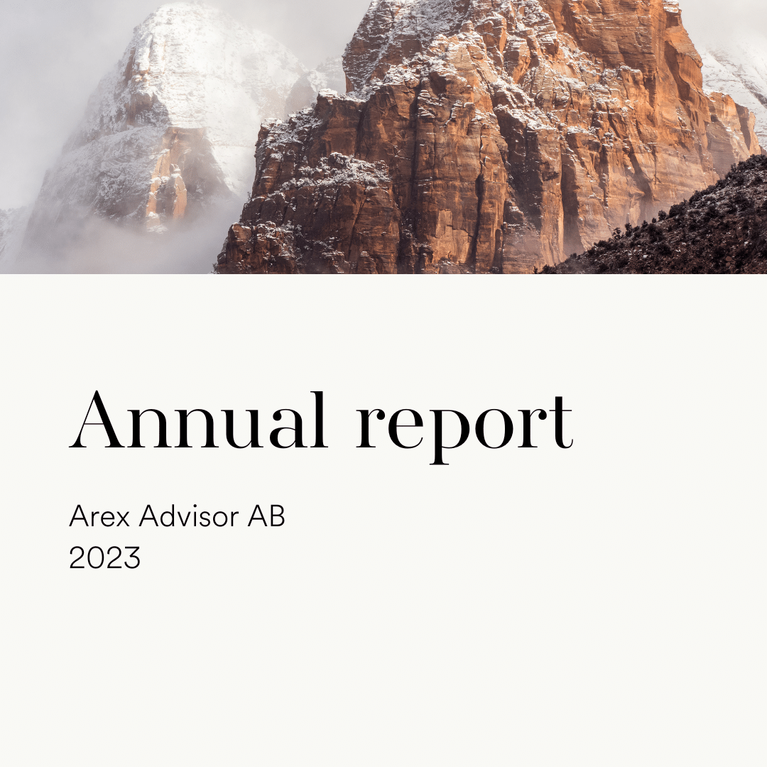 Arex Annual report 2023 Thumbnail 1080x1350